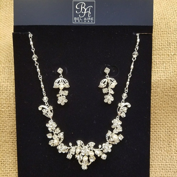 Bel Aire Bridal Jewelry Set - Picture 1 of 2